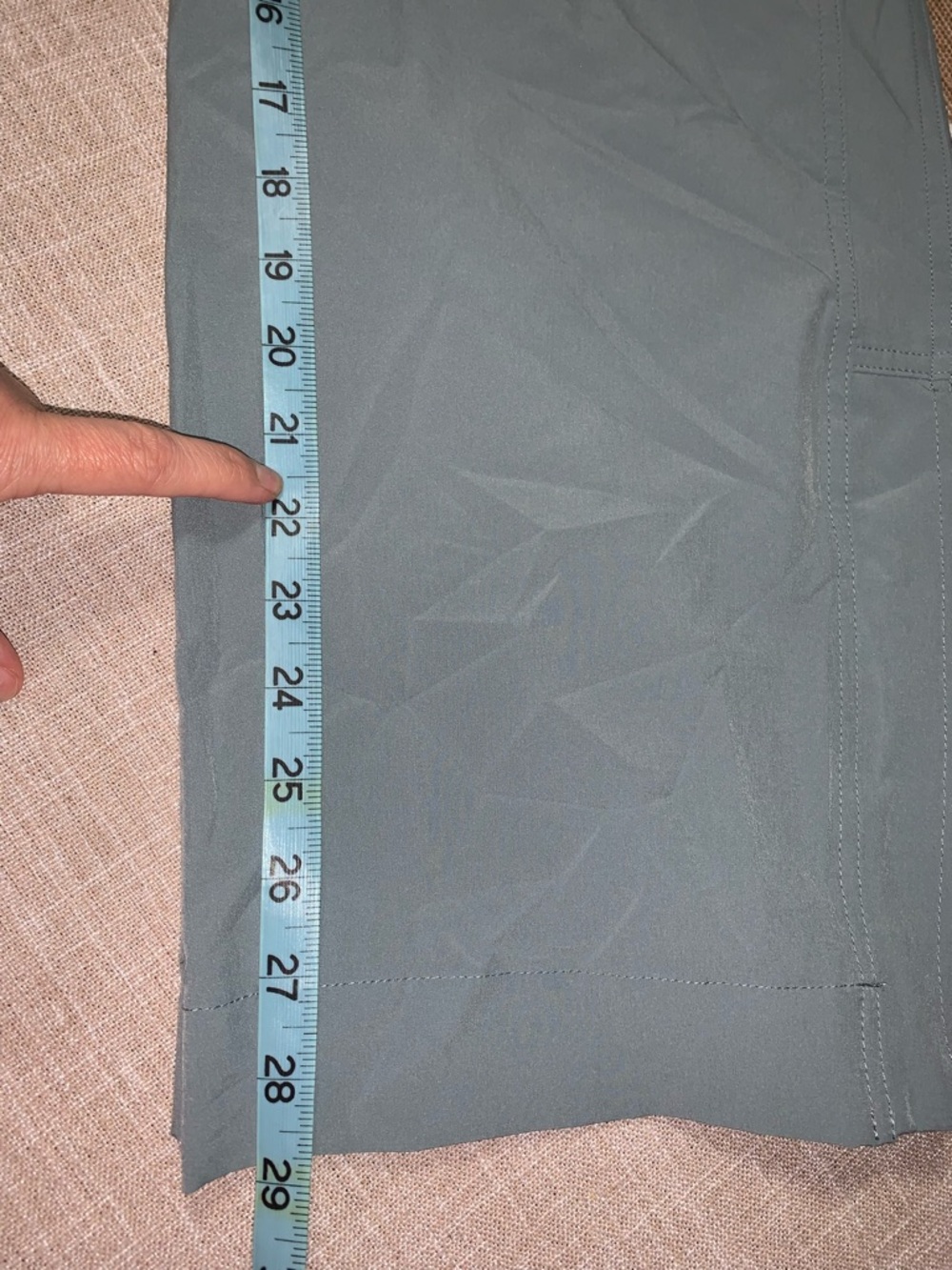 Apana Women's Slate Green Drawstring Joggers - Picture 7 of 7